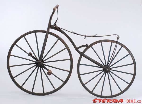 Boneshaker, blacksmith production, France – around 1870