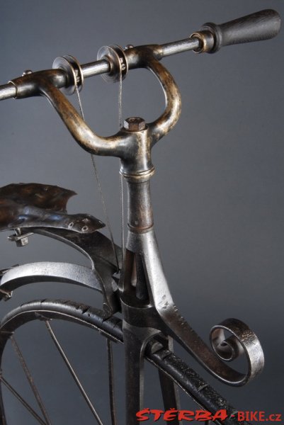 High wheel - freewheel, Manufacturer unknown, France – around 1871