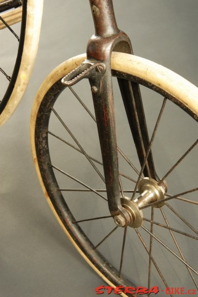 Rudge safety, D. Rudge & Co., Anglie – 1886