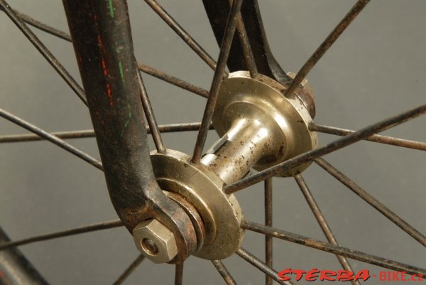 Rudge safety, D. Rudge & Co., Anglie – 1886