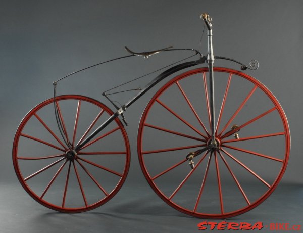 Cie Parisienne velocipéd, Paris, Francie – okolo 1870