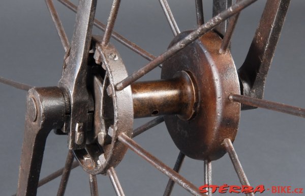 High wheel - freewheel, Manufacturer unknown, France – around 1871