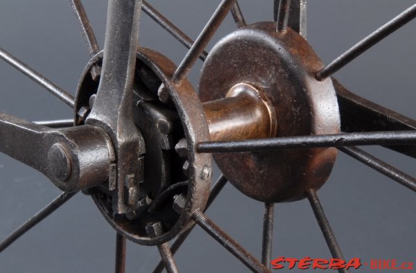 High wheel - freewheel, Manufacturer unknown, France – around 1871