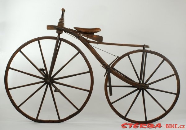 Wooden boneshaker, Manufacturer unknown, probably France