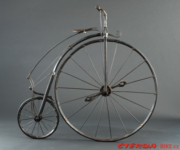 High wheel - freewheel, Manufacturer unknown, France – around 1871