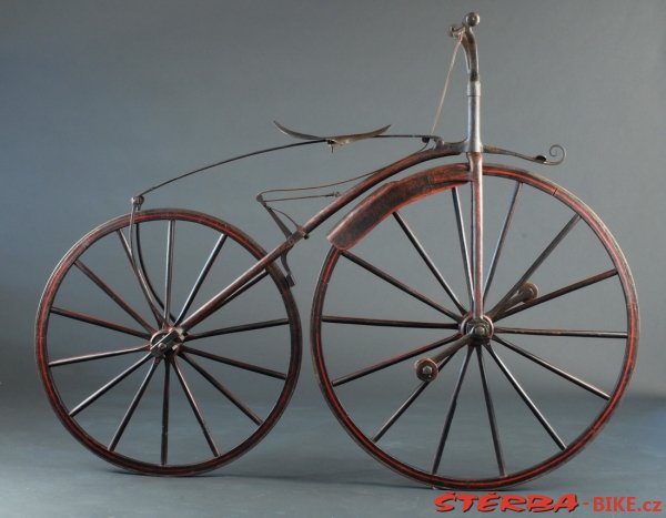 Velocipéd, neznámý výrobce, Holandsko – okolo 1870