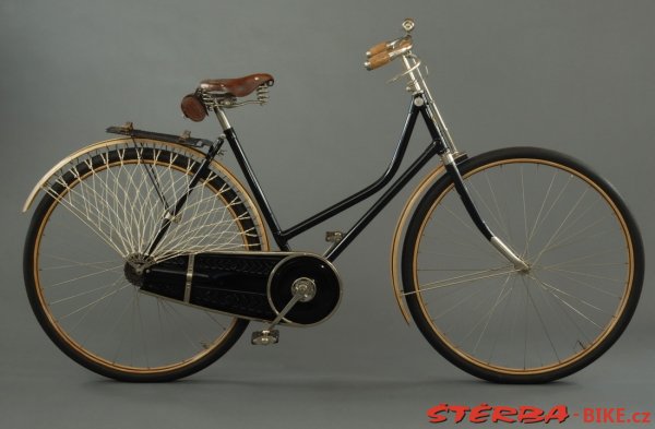 R. Jarolímek, BSA lady's bicycle, Praha, The Czech Republic – probably 1915