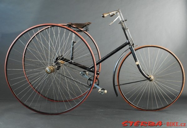 Clément & Cie., Cripper tricykl, Paříž, Francie – okolo 1889