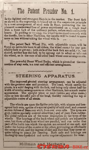 "Premier" Works - Coventry 1878