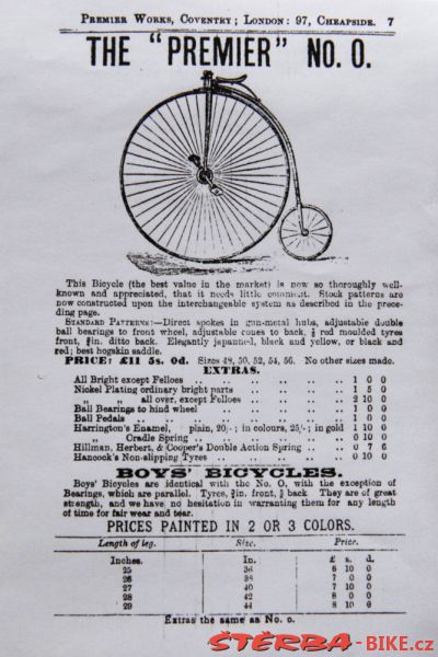 "Premier" Works, Coventry 1882