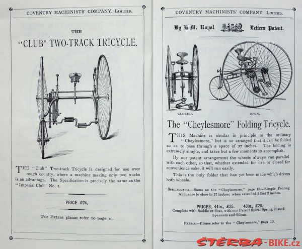 Coventry Machinists Co.  – 1886