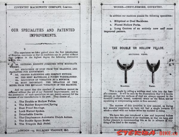 Coventry Machinists Co.  – 1882