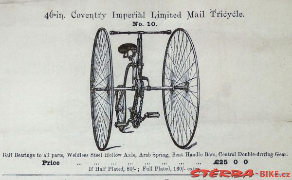 Coventry Machinists Co.  – 1884/85