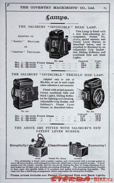 Coventry Machinists Co.  – 1887