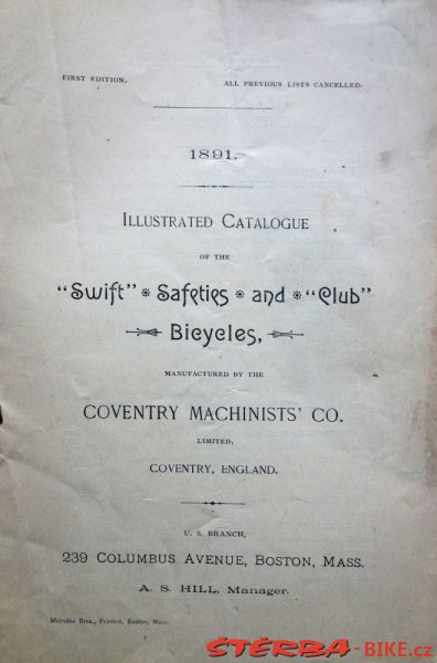 Coventry Machinists Co.  – 1891