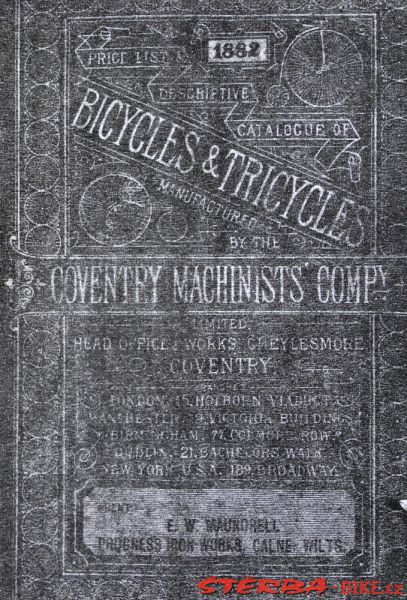 Coventry Machinists Co.  – 1882