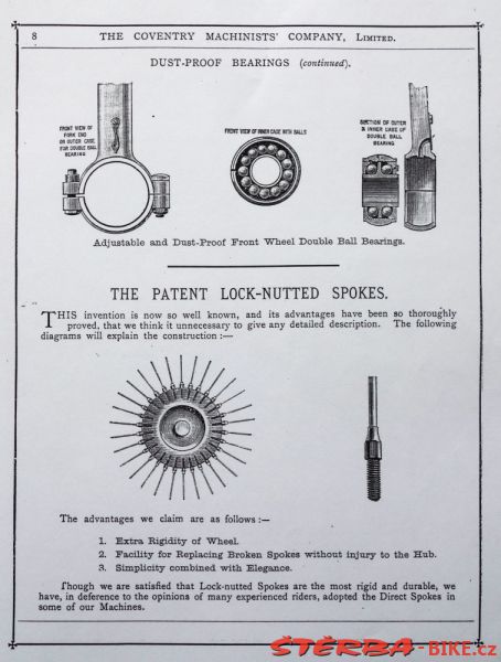 Coventry Machinists Co.  – 1884