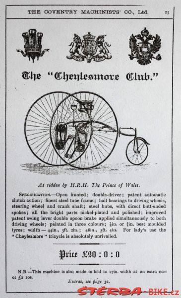 Coventry Machinists Co.  – 1887