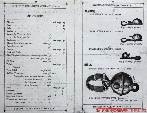 Coventry Machinists Co.  – 1882