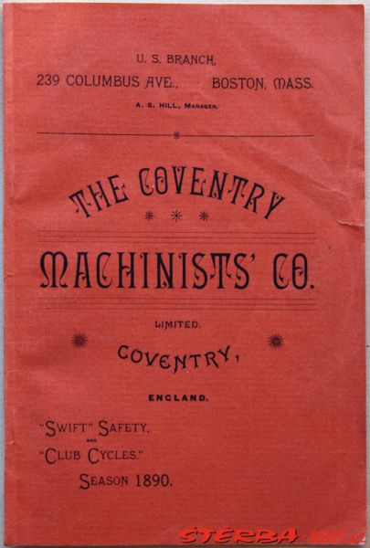 Coventry Machinists Co.  – 1890