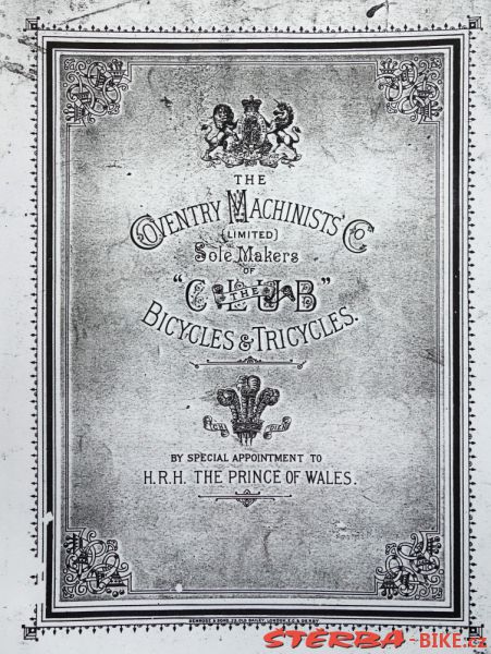 Coventry Machinists Co.  – 1884