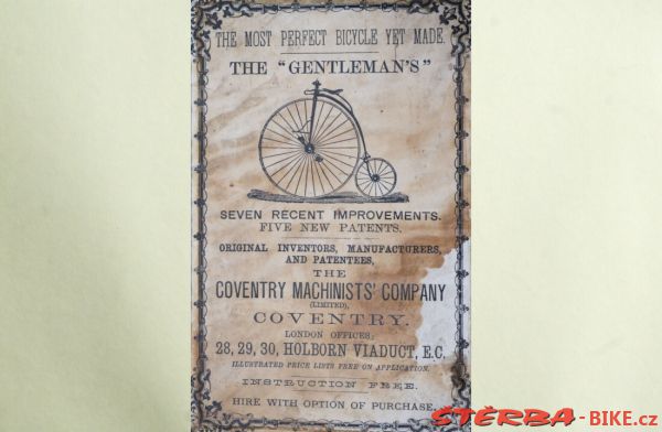 Coventry Machinists Co.  – 1876
