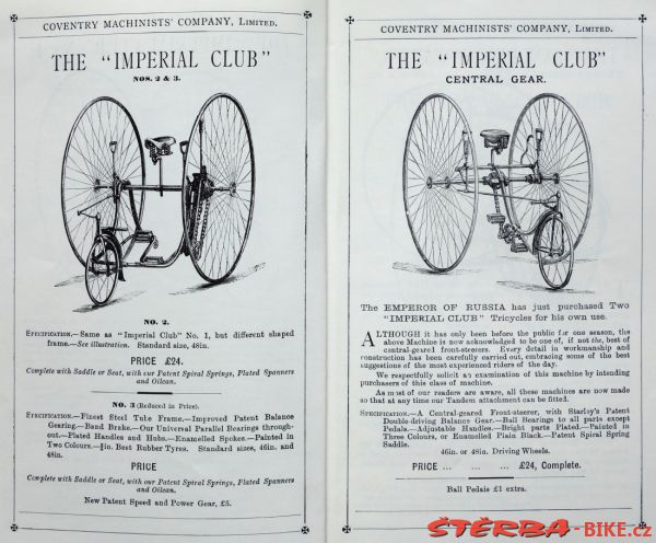 Coventry Machinists Co.  – 1886