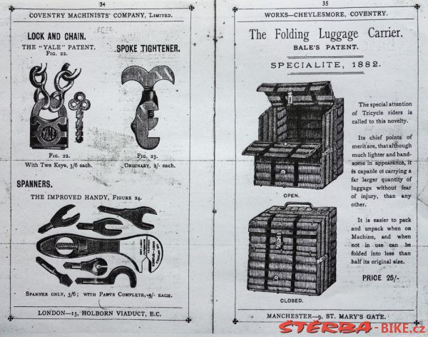 Coventry Machinists Co.  – 1882