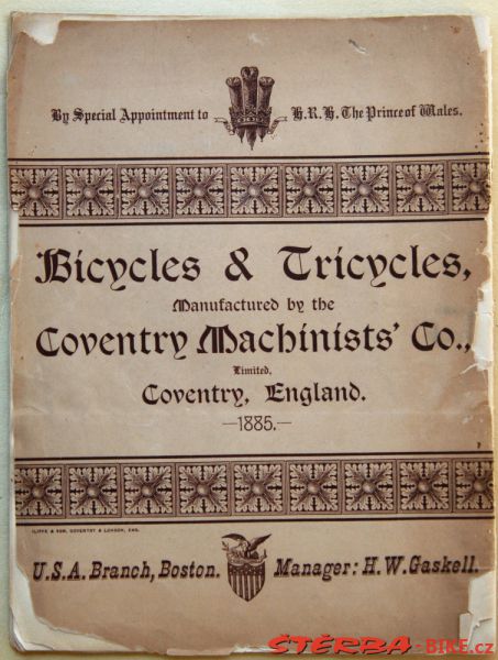 Coventry Machinists Co.  – 1885