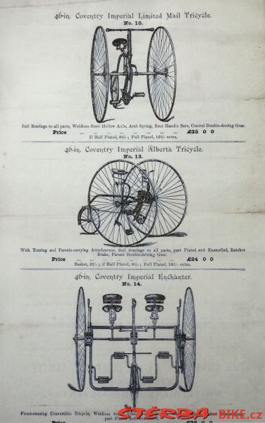 Coventry Machinists Co.  – 1884/85