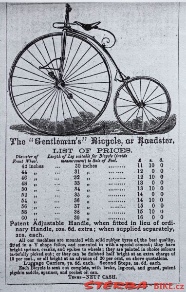 Coventry Machinists Co.  – 1875/76