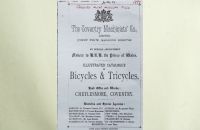 Coventry Machinists Co.  – 1883