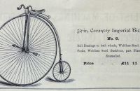 Coventry Machinists Co.  – 1884/85