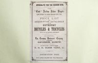 Coventry Machinists Co.  – 1878