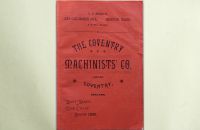 Coventry Machinists Co.  – 1890