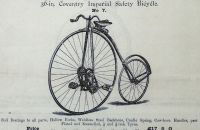 Coventry Machinists Co.  – 1884/85