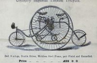 Coventry Machinists Co.  – 1884/85
