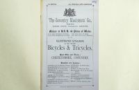 Coventry Machinists Co.  – 1886