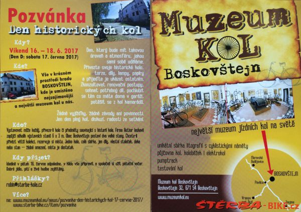 Den historických kol 2017 - burza a výstava