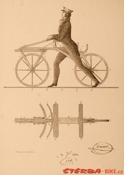 Baron Drais patent 1817