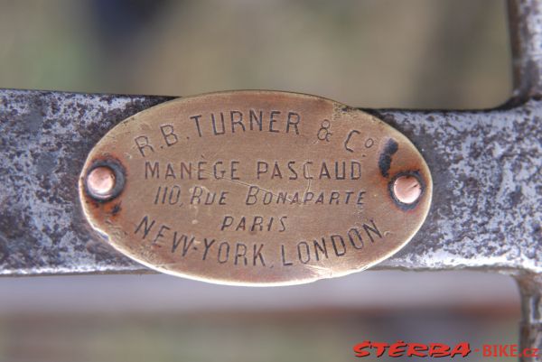 R. B. TURNER & Co., velocipede c.1870