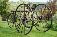 Pedamotive tricycle, Lever-driven machine, Francie c.1855