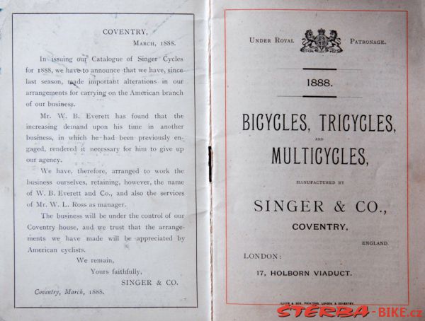 Singer & Co., 1888