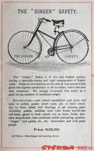 Hard Tire Safety Singer 1888