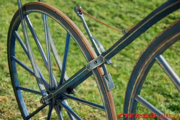 Hard tire velocipéde L.FOUÉNARD - Paris 1869