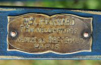 Hard tire velocipéde L.FOUÉNARD - Paris 1869