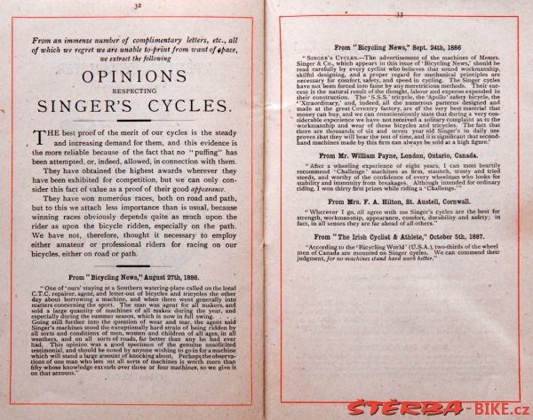 Singer & Co., 1888