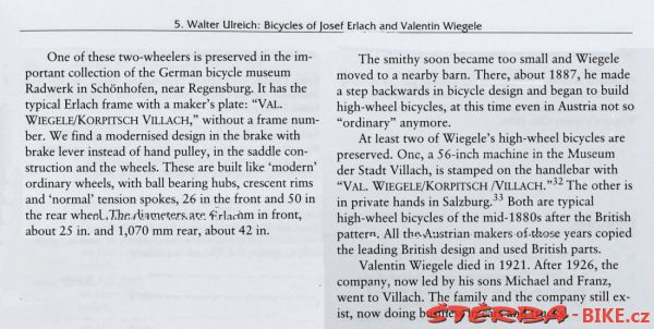 Walter Ulreich  - an article for ICHC