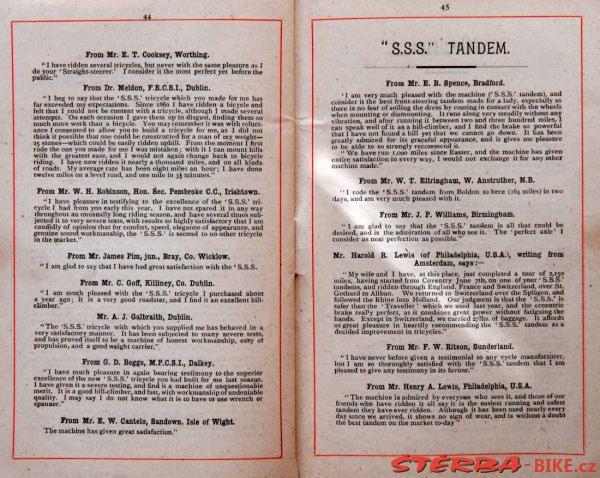Singer & Co., 1888