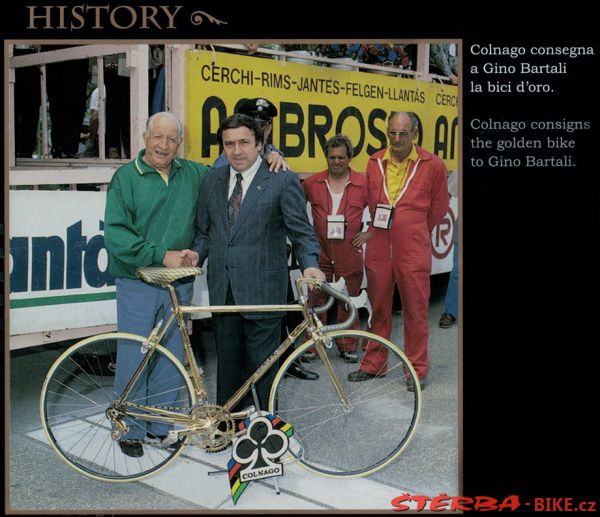 Ernesto COLNAGO Master GOLD 35 Aniversario CAMPAGNOLO, Italy - 1990